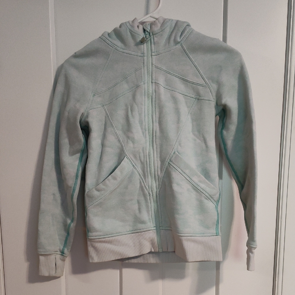 Ivivva Kids Light Green Pattern Hoodie